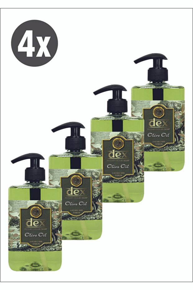 Liquid Soap 500 ml X 4 Pieces Lux Olive Oil