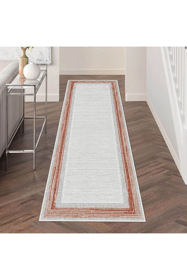 Olivia Digital Baskı Yıkanabilir Salon Halısı Mutfak Halı Çocuk Odası Halı Yolluk Saçaksız - 3