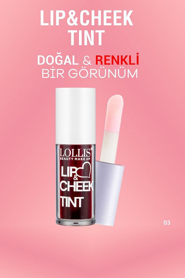 Lip & Cheek Tint 03 / Dudak ve Yanak Renklendirici 03 - 1