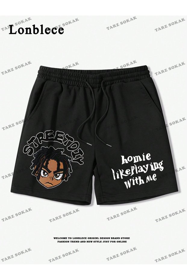 Y2K Unisex Summer Shorts Bermuda Harajuka Anime Retro CODE-11420