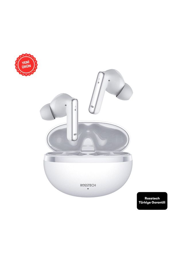 Soundparty Rs-300 Aktif Gürültü Önleyici Tws Bluetooth 5.3 Kulaklık-Şeffaf Mod-4 Mikrofonlu - 1