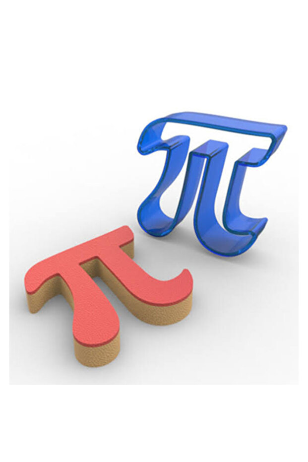 قالب كوكي رقم Pi