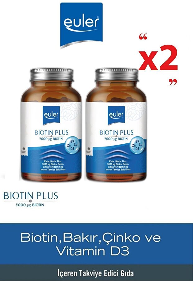 Biotin Plus 5000 mcg 2 Adet - 1