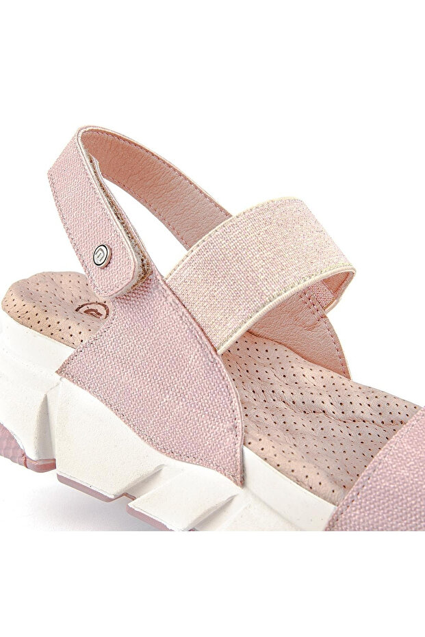 Kadın Siyah Anatomik Taban Sandalet - 6