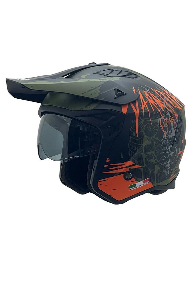 X1-X SEUL WARRIOR SİYAH TURUNCU KASK - 3