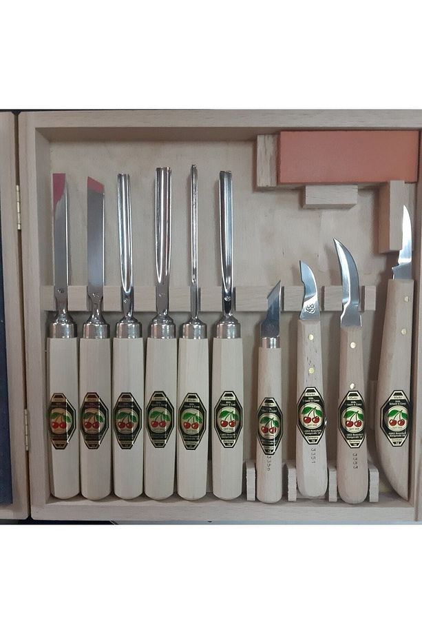 Ahşap Yontma Ve Oyma Seti 11 Parça - 3