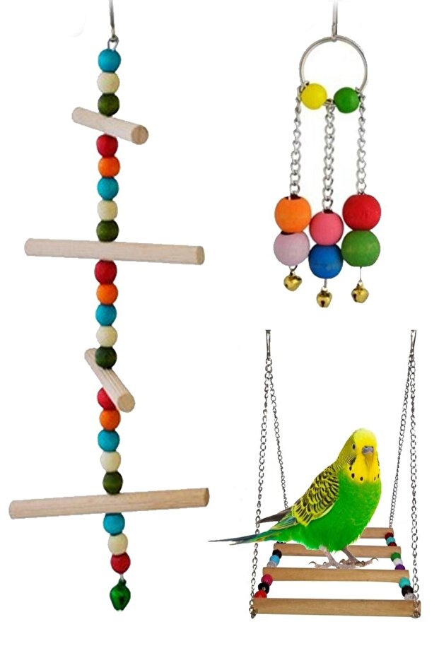 Kuş Oyuncak 3'lü Set