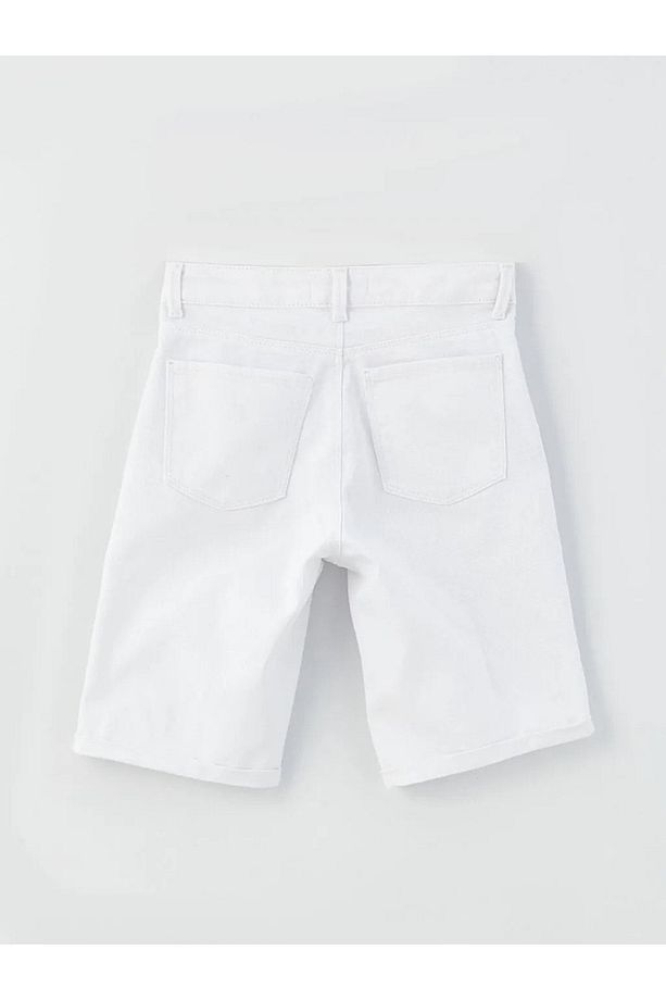 Normal Bel Standart Fit Kadın Jean Şort - 7