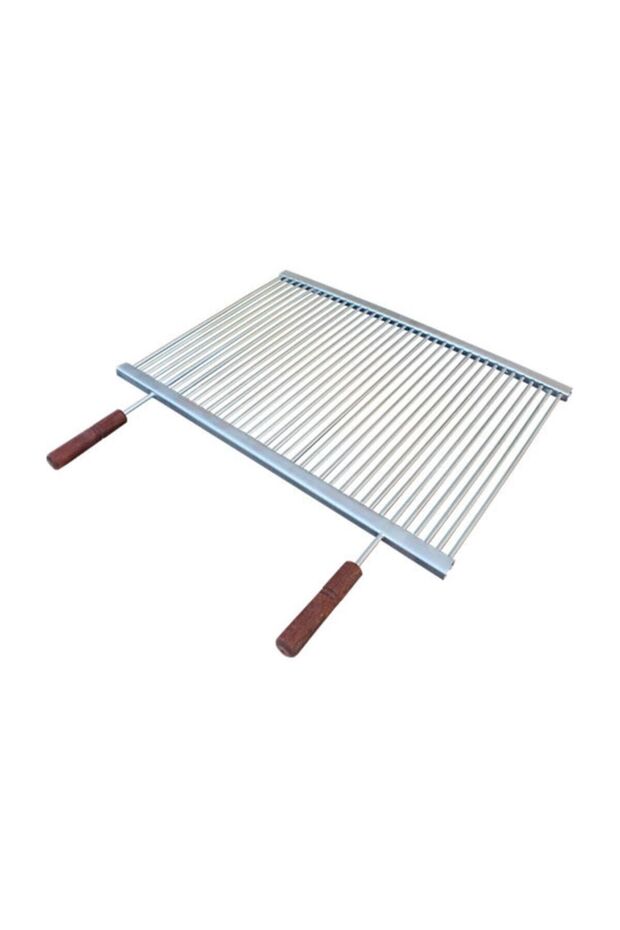 50x32 Krom Kaplama Barbekü Izgara Tel - 2