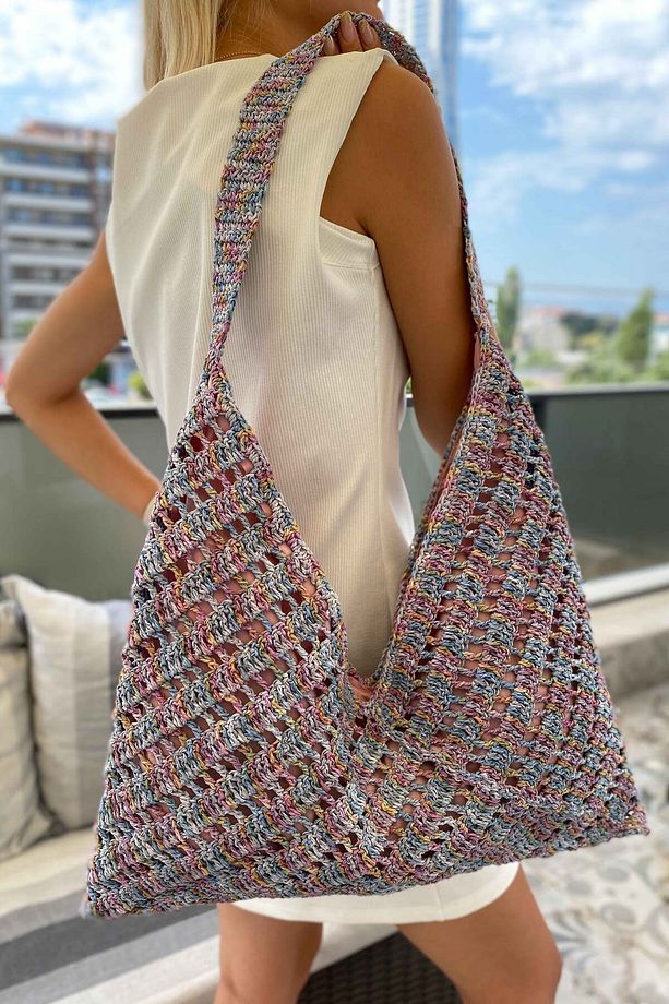 Batik Kağıt İp Zarf Model Çanta - 2