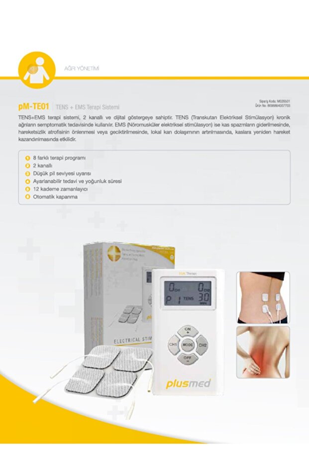 Pm-te01 Tens Ems Terapi Sistemi - 7