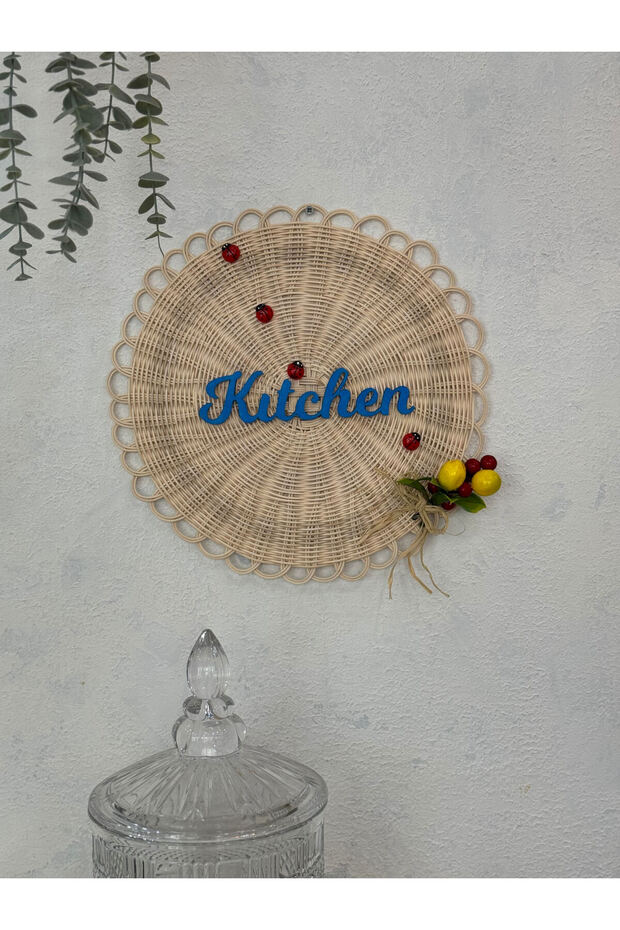 Rattan Kitchen Uğur Böceği Kapı Duvar Süsü - 2