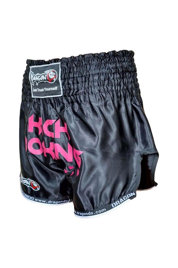 KB247 Kick Boks Şort Pink Heart Kick Boxing Antrenman Şortu - 3