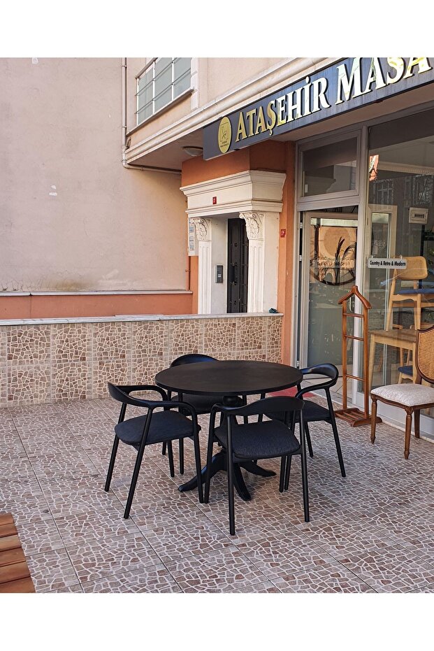 Yılan sandalye siyah - 2