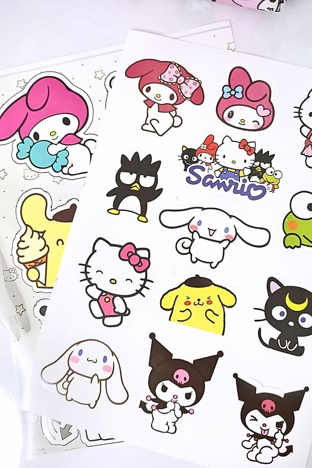 Kuromi ve Hello Kitty Kalem Kutusu Seti - 5