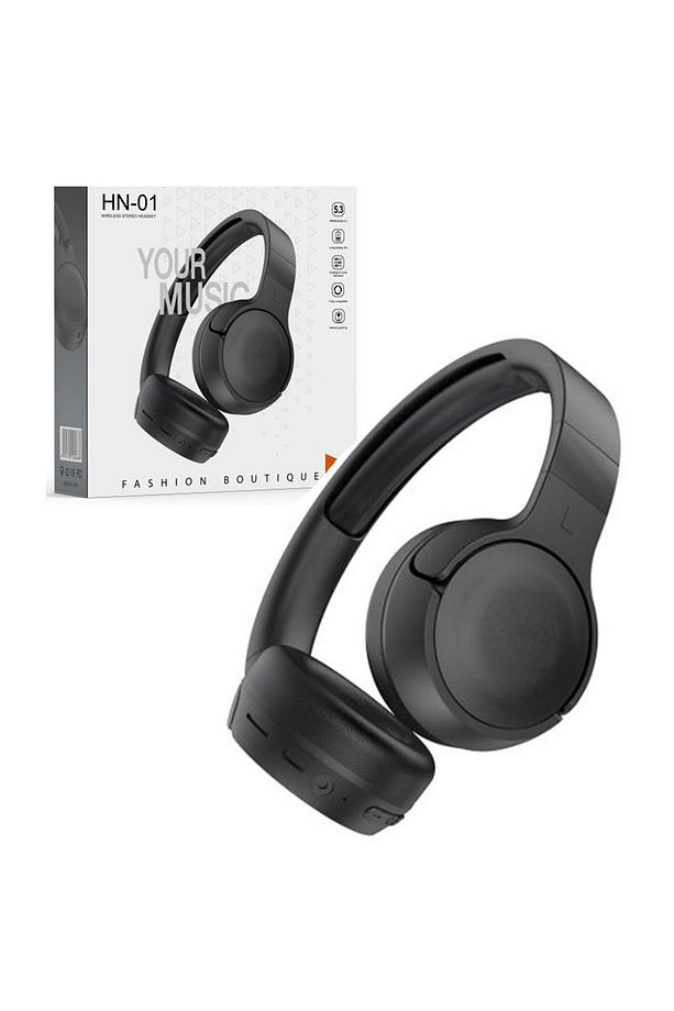Hn-01 Kulaküstü Bluetooth Kulaklık 5.2 Type-c Girişli Genç Bluetooth Kulaklık - 1