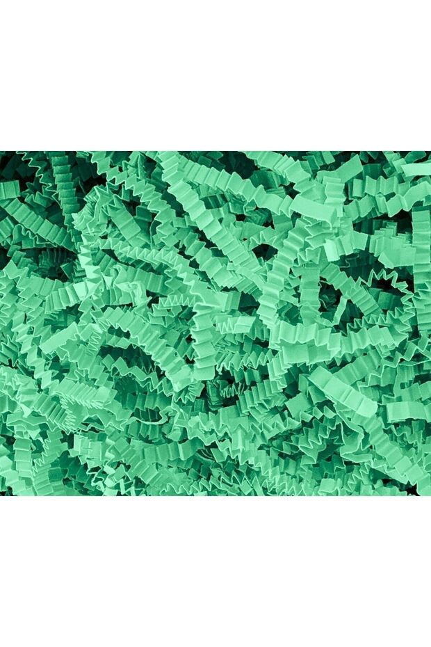 Zigzag Cropped Paper – Green – 500gr Box Decoration – Cropped Zigzag Z Paper
