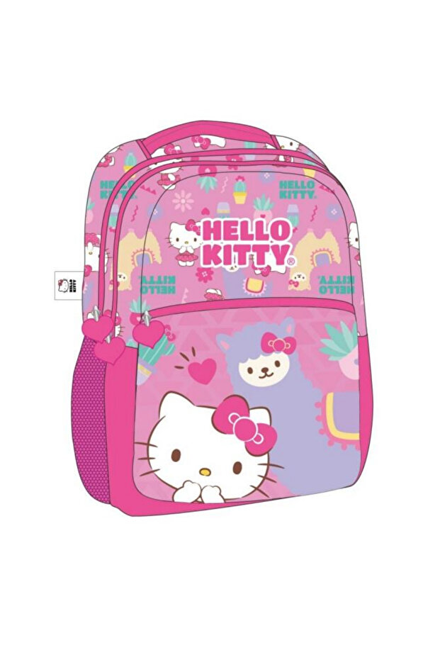 Hello Kitty School Bag Three Compartments