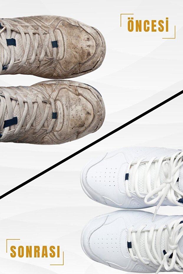 Beyaz Ayakkabı Boyası 75 ml | Deri, Kumaş Ve Sneaker Temizleyici & Canlandırıcı Boya - 3