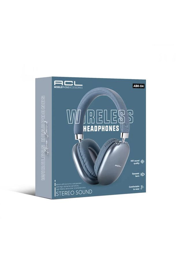 Abk-04 Yüksek Ses Kaliteli Kulaküstü Wireless Kulaklık - 1