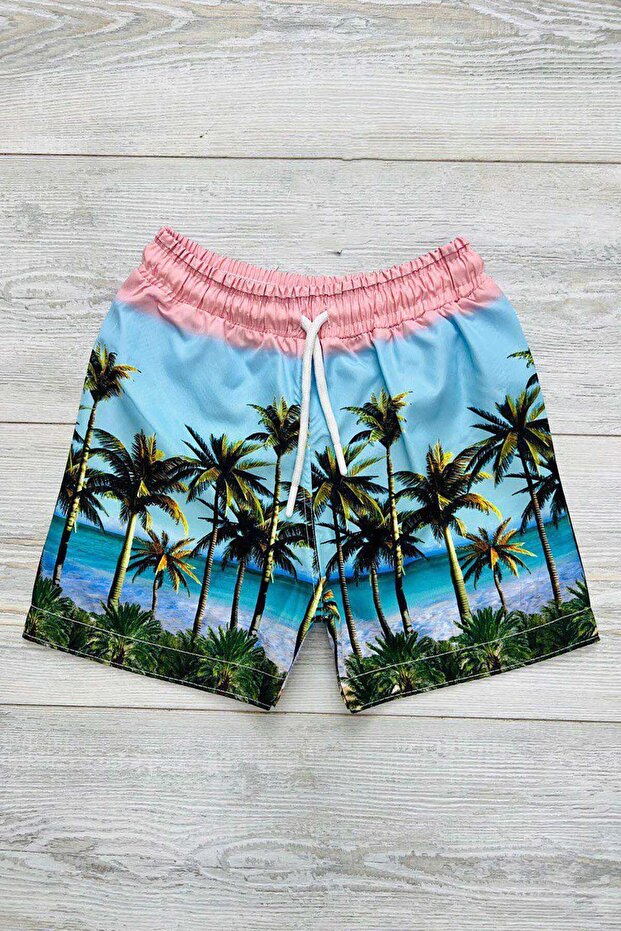 Parachute Fabric Waterproof Boys' Swim Shorts