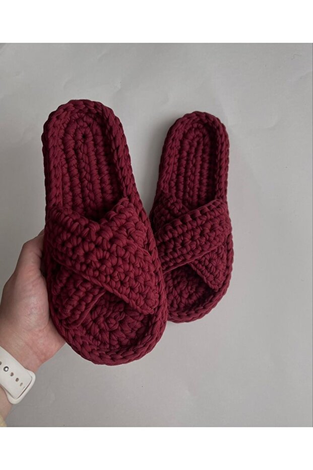 Home Slippers Guest Slippers New Year New Year Gift Slippers Dowry Bundle Garden Slippers Cross winter