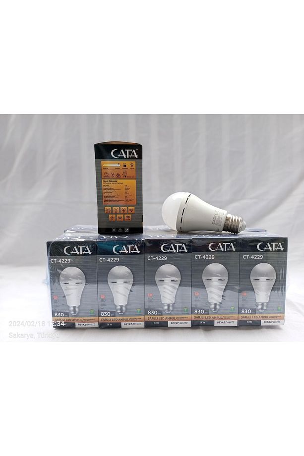 şajlı led ampül  ( 5 adet ) ct-4229 cata - 8