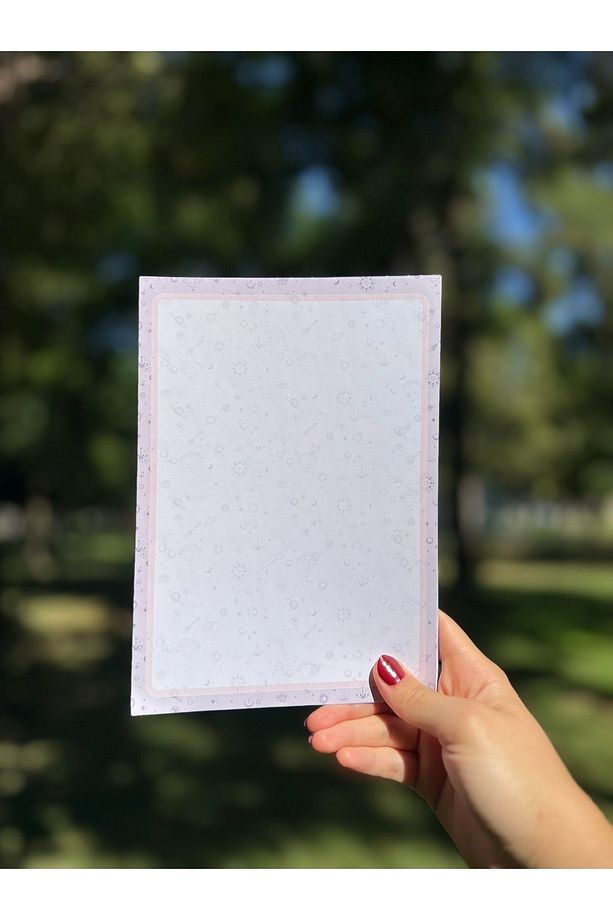 A5 Uzay Desenli Notepad - Not Defteri - Bloknot - 3