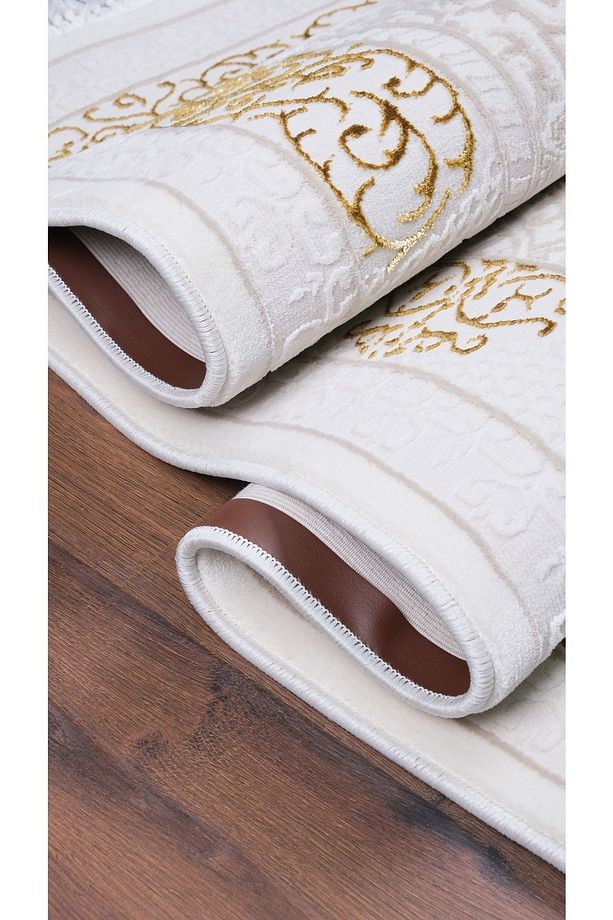 Zinga Krem Gold Oturma Odası Ve Salon Halısı - 4
