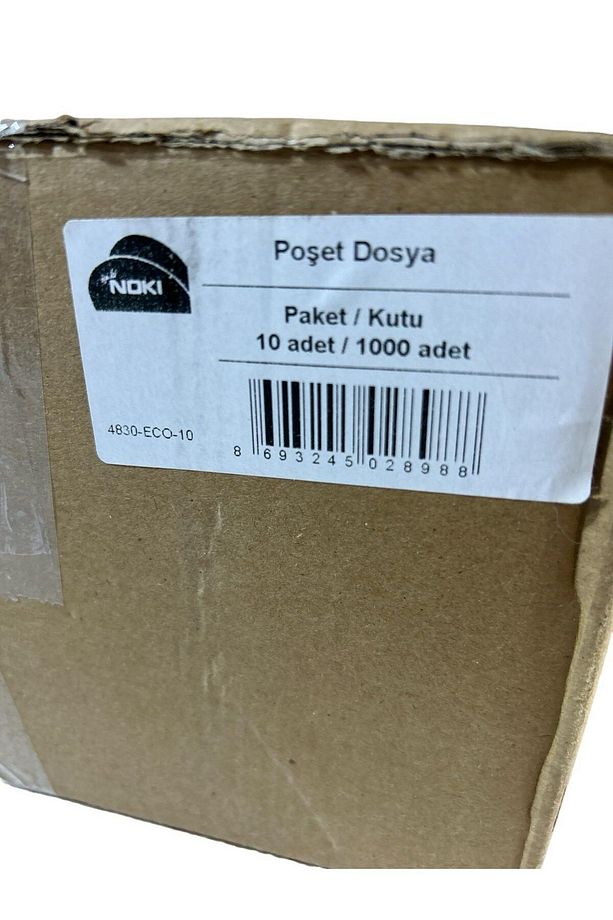 Eco Poşet Dosya 100 Adet 10'lu Paket - 5