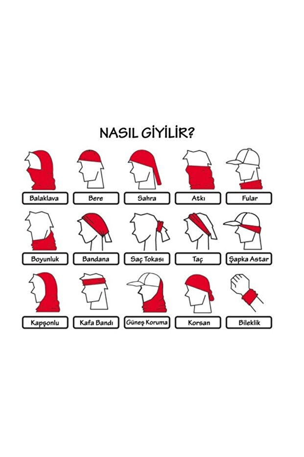 Özel Tasarım Bandana Buff - 3