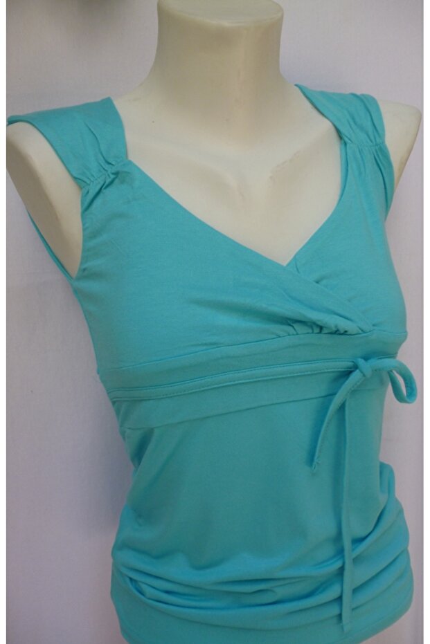 KOLSUZ VİSCON  BLUZ - 3