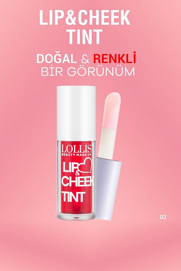 Lip & Cheek Tint 02 / Dudak ve Yanak Renklendirici 02 - 1