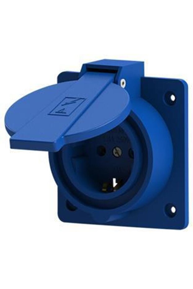 2001-mp 1x16a مقبس الماكينة المغطاة - 1