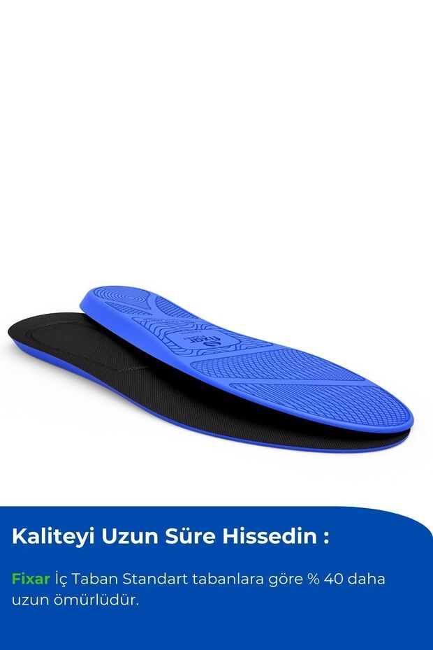 Fixar Anatomik Tabanlık - Yumuşak Ayakkabı Tabanlığı - Ayakkabı Iç Taban - Poliüretan Tabanlık - 6