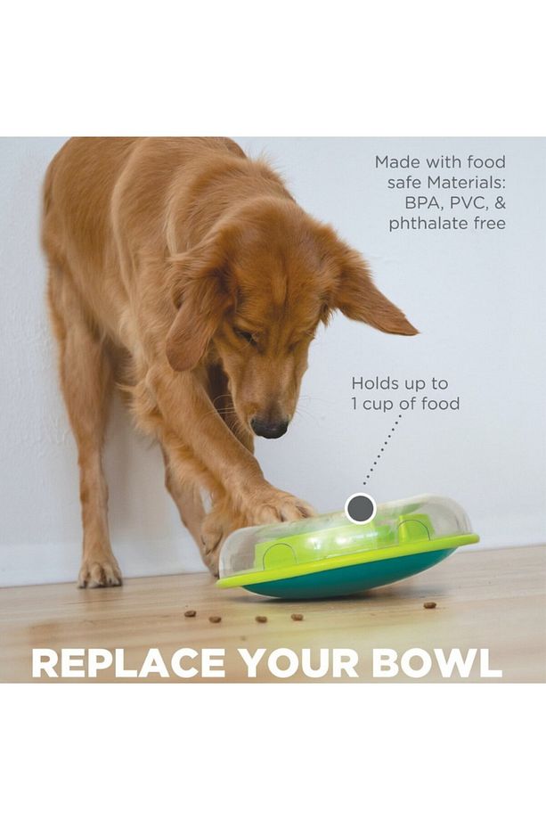 Wobble Bowl İnteractive Puzzle Köpek Zeka Oyuncağı - 2