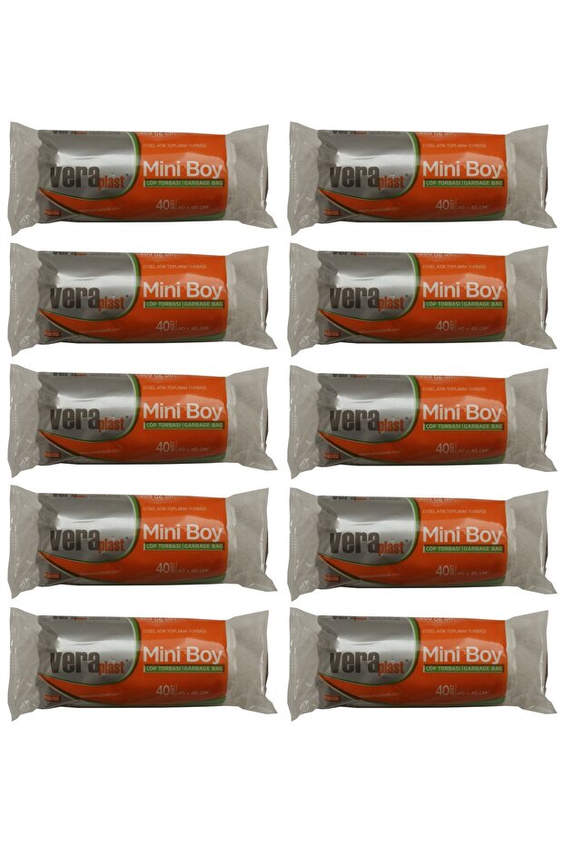 MİNİ BOY 10*40 ADET ÇÖP POŞETİ