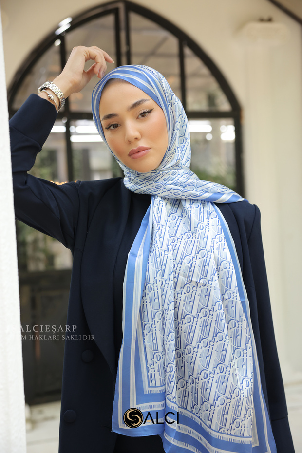 İthal Vual İpek Şal - 3