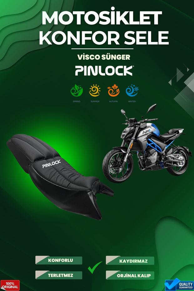 Cf Moto Nk 250 Motorcycle Comfort Saddle and Seat Cover Visco Sponge