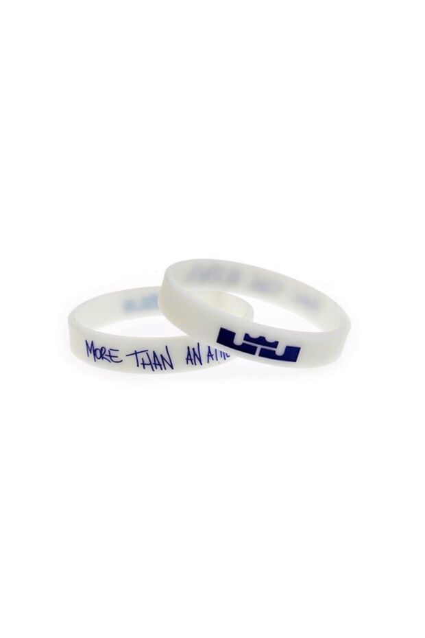 Lebron James White More Than An Athlete Basketball Bracelet
