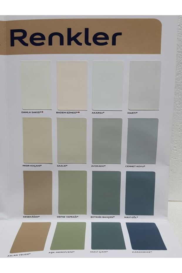 Silikonlu Özel Mat Boya 1 Lt - 2