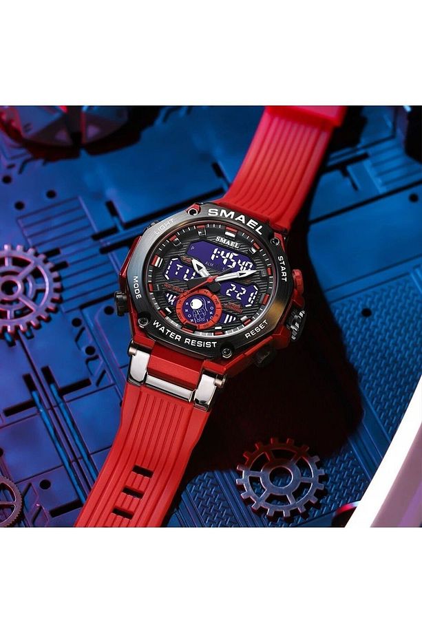 8069 Yşl Dijital Ve Analog Erkek Kol Saati - 2
