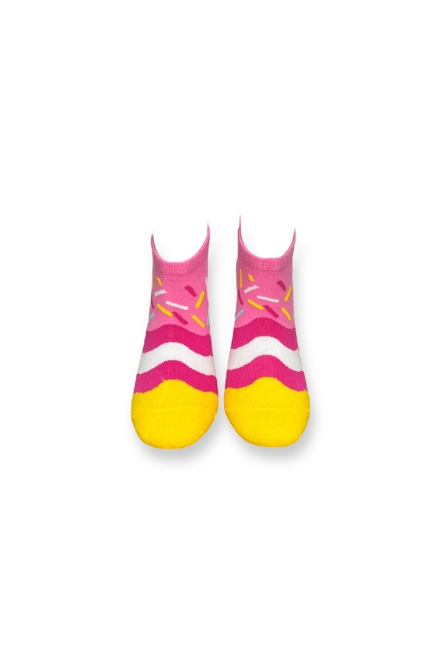 Unisex Donut Patik Çorap - 3