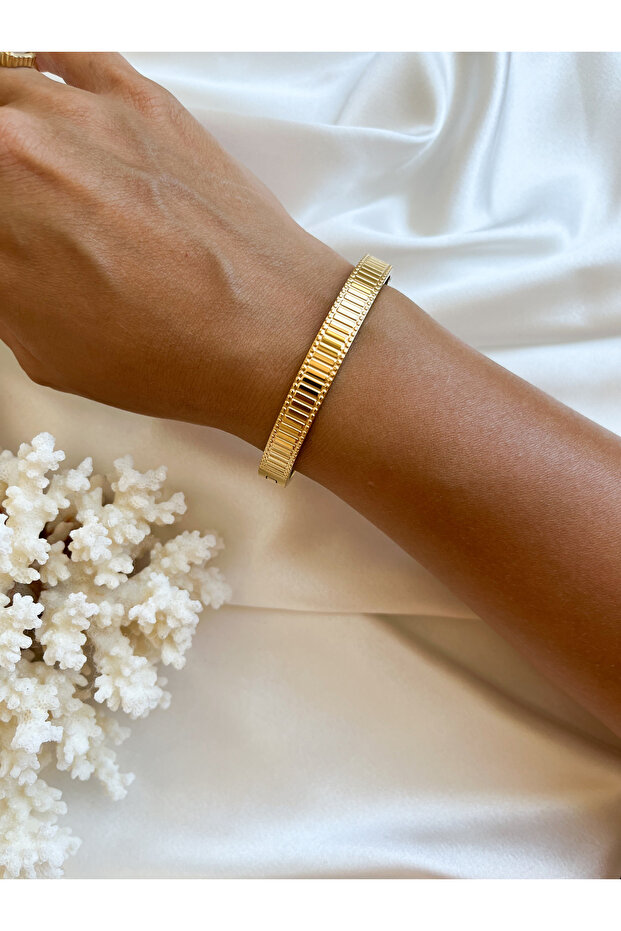 Modern Kelepçe Bilezik Çelik - 5