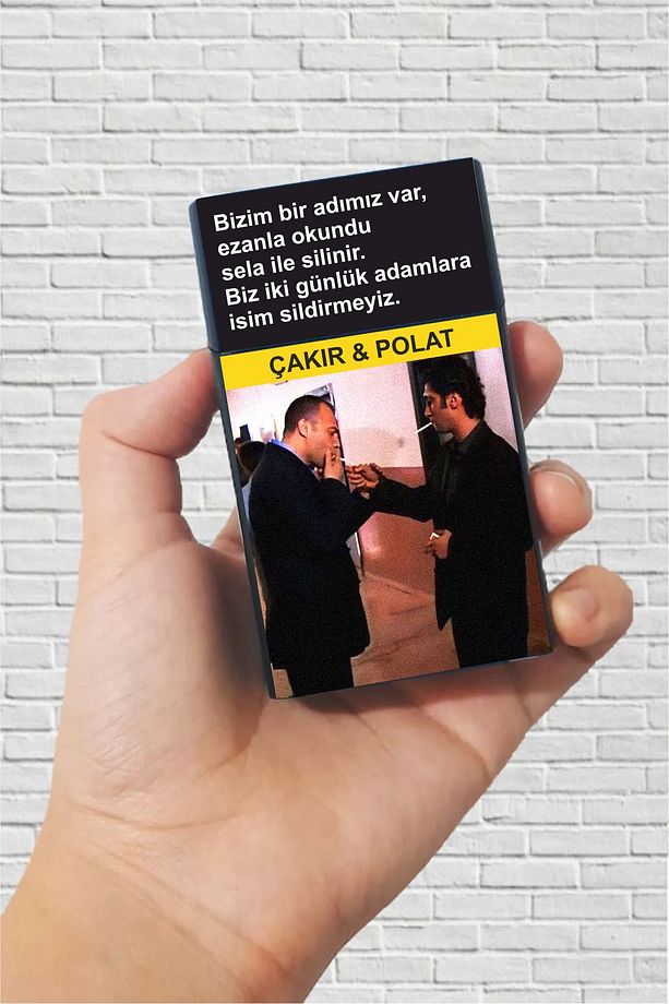 Çakır & Polat Kurtlar Vadisi Replik Sigara Tabakası Kutusu - 1