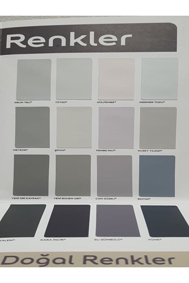 Silikonlu Özel Mat Boya 1 Lt - 2