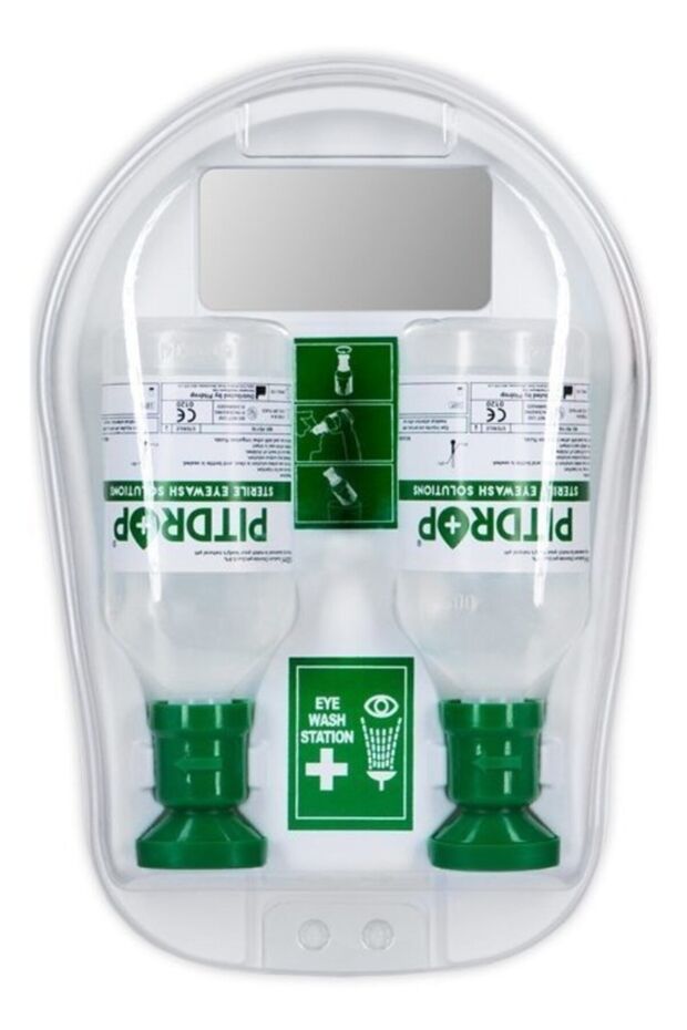 Göz Yıkama Solüsyonu Seti 2 X 500 Ml Yeşil Kapak - 1
