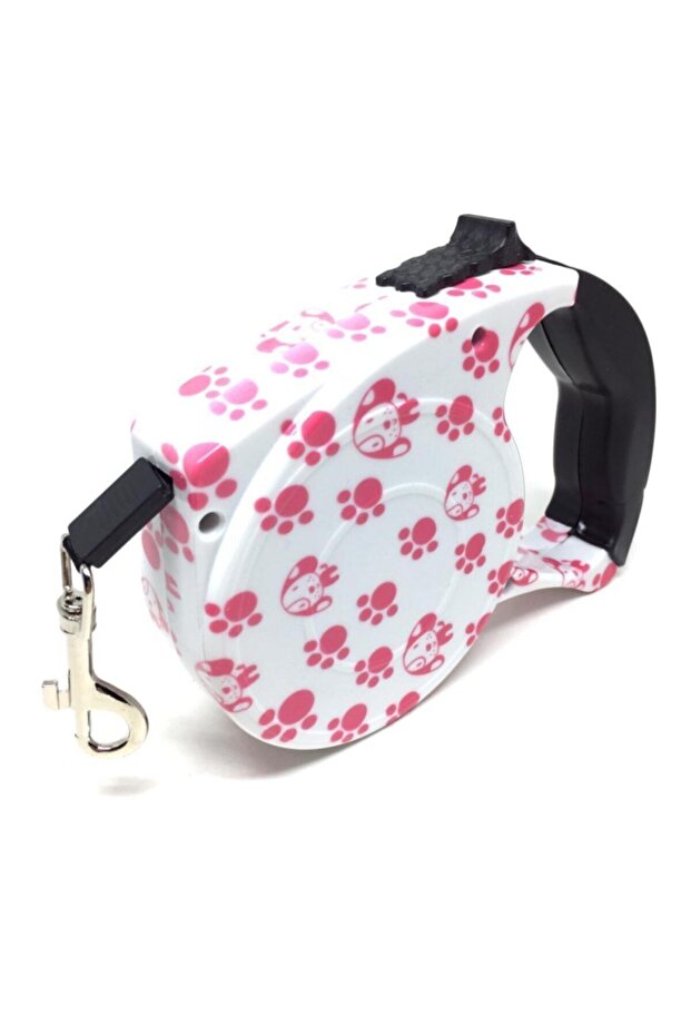 Reel Automatic Ribbon Walking Dog Collar 5 Meter Leash