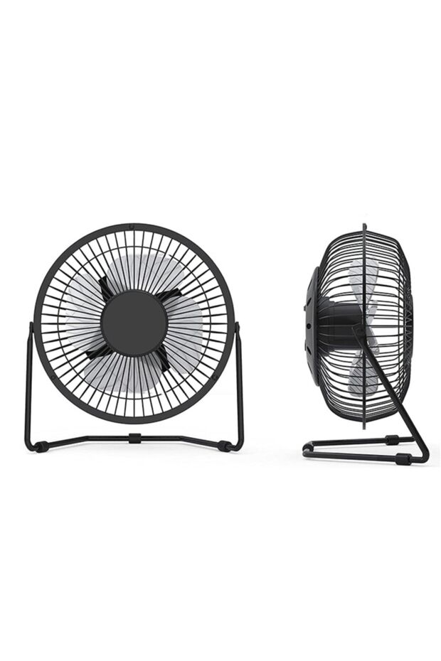 Masa Üstü Usb Fan Soğutucu Vantilatör Klima Usb Girişli Metal Serinletici Fan - 2