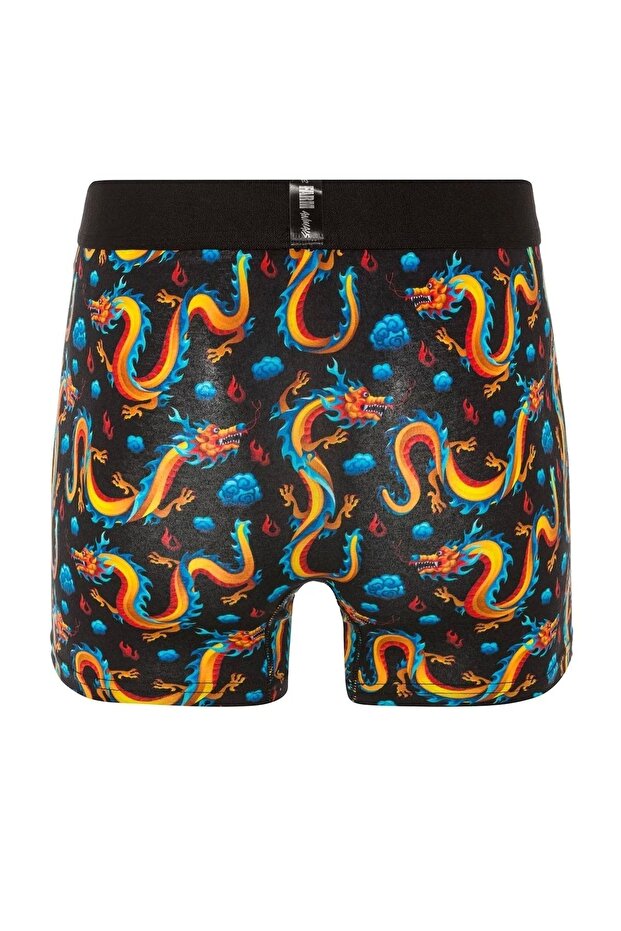 Dragon Pattern Boxer - 2
